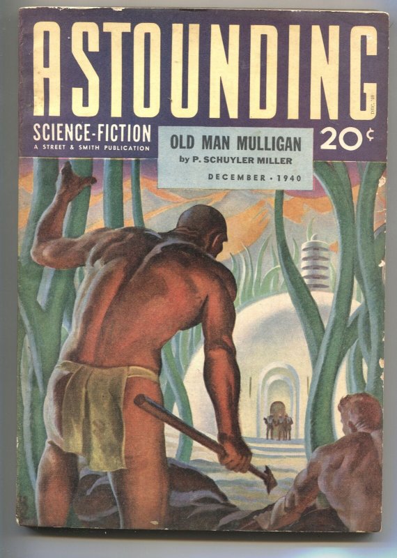 ASTOUNDING SCIENCE-FICTION-DEC 1940-SLAN-AE VAN VOGT-H ROGERS ART