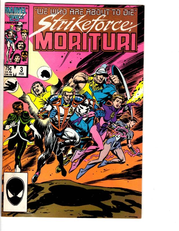 Lot Of 13 Strikeforce Morituri Marvel Comics # 1 2 3 4 5 6 7 8 9 10 11 12 13 RJ1