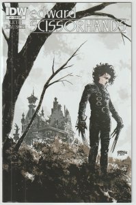 Edward Scissorhands #1 (Oct 2014, IDW), VFN condition (8.0), sub cover