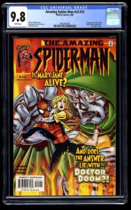 Amazing Spider-Man (1999) #15 CGC NM/M 9.8 White Pages