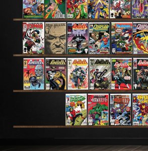 Huge Lot 150+ Comics with Silver Surfer, The Punisher, Solo Avengers & More!