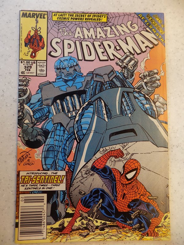 AMAZING SPIDER-MAN # 329 MARVEL ACTION ADVENTURE