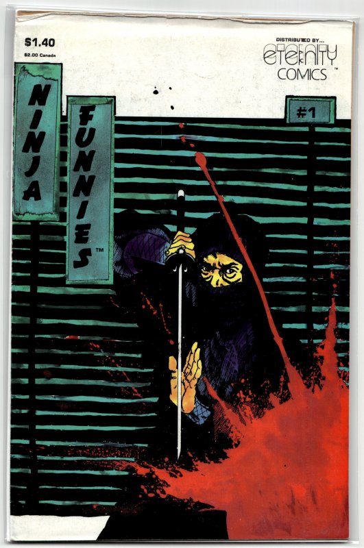 Ninja Funnies #1 (1987) Jinzai The Endurer