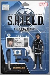 Quake Shield 50th Anniv #1 Action Figure Var Marvel Comics Comic Book