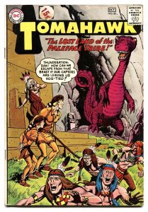 TOMAHAWK #82 comic book 1962- DC WESTERN -SCI FI ISSUE-CAVE MONSTER- SILVER AGE