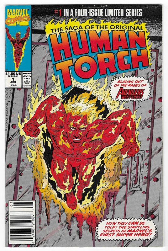 Saga of the Original Human Torch #1 (1990)