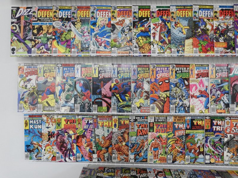 Huge Lot 200+ Comics W/Defenders, Dazzler, Marvel 2-in-1+ Avg VF- Condition!!