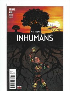 All-New Inhumans #8 2016 Marvel Comic nw11