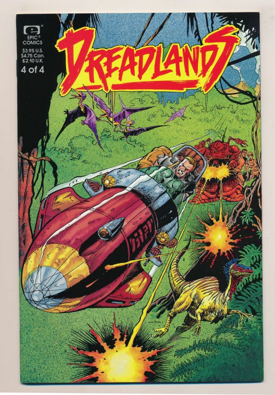 Dreadlands (1992 Epic) #1-4 NM Complete series