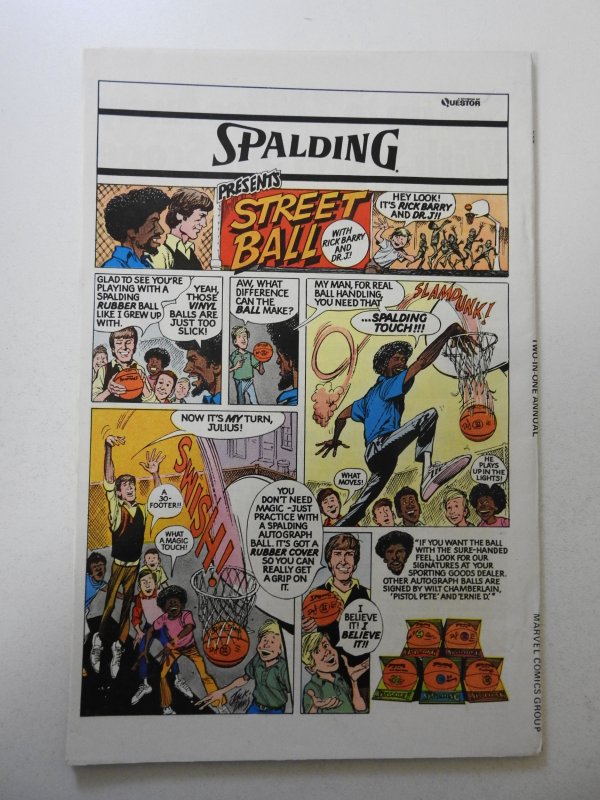 Marvel Two-in-One Annual #2 (1977) FN Condition!
