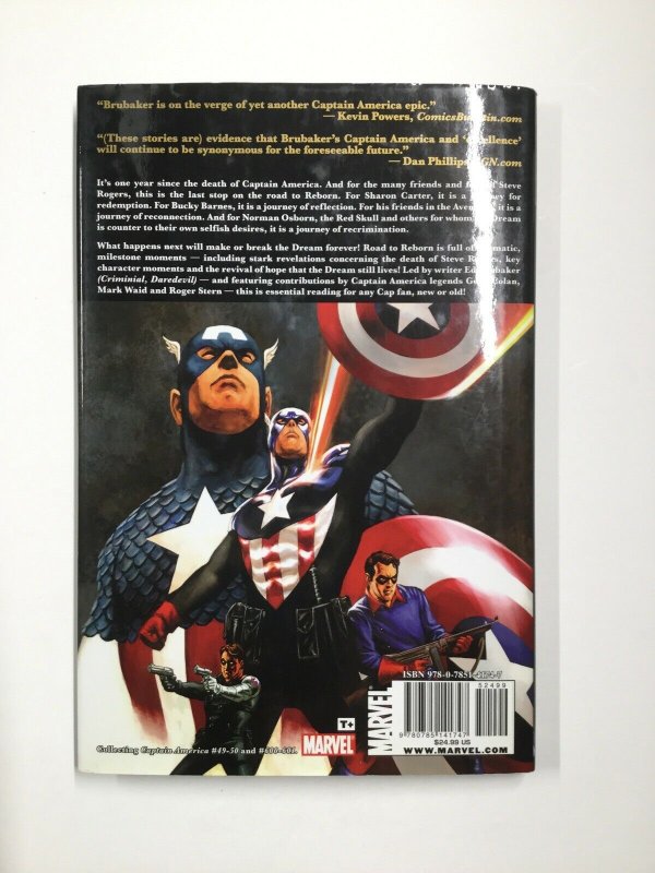 Captain America: Road To Reborn Tpb Hardcover Near Mint Marvel