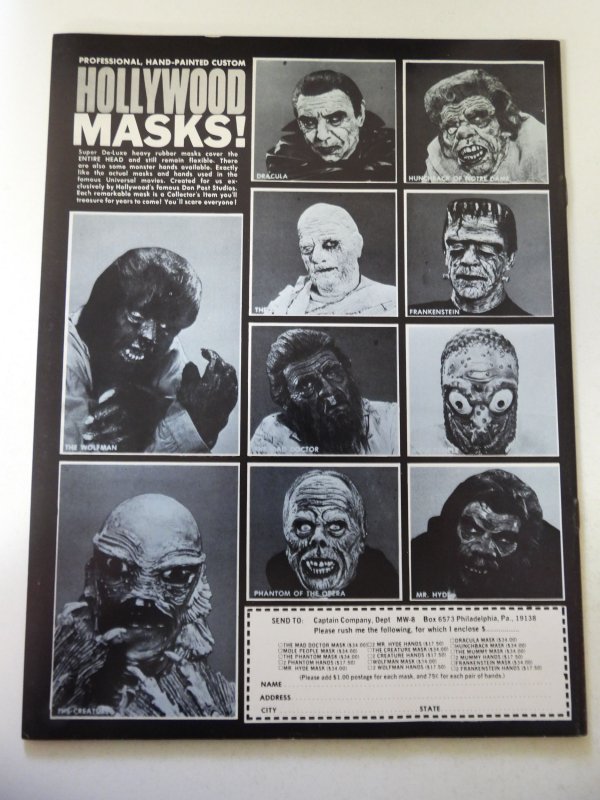 Monster World #8 (1966) VF Condition