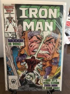 Iron Man 205  9.0 (our highest grade) 1986  MODOK!