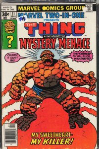 Marvel Two-in-One #31 (1977) The Thing