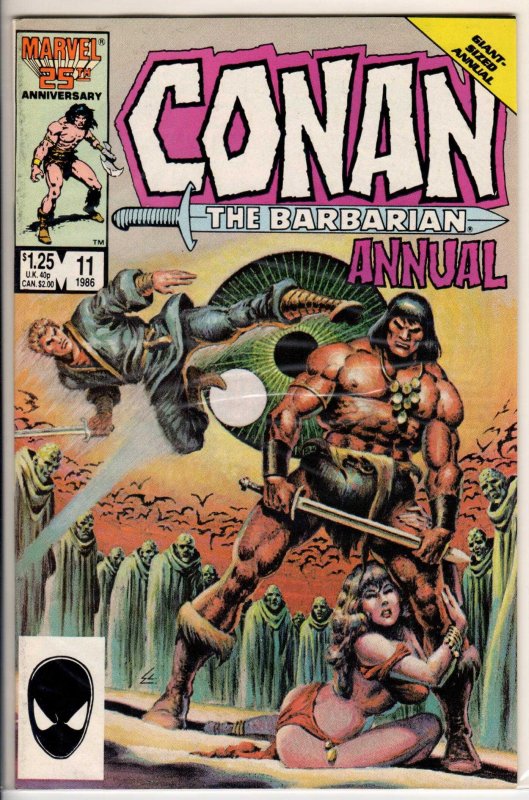 Conan the Barbarian Annual #11 (1986) 9.0 VF/NM