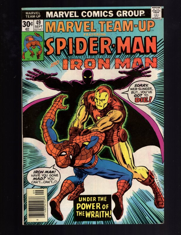 Marvel Team-Up #49 (1976) IRON-MAN Appearance / MB#9