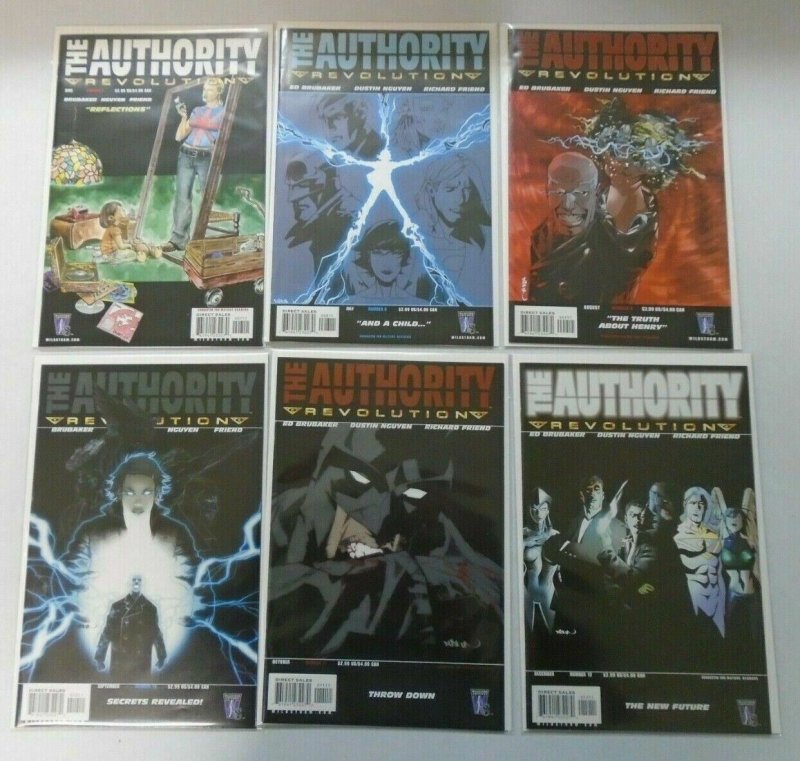 The Authority Revolution set #1-12 8.0 VF (2004) 