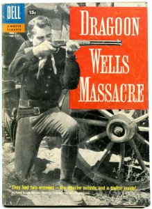 Dragoon Wells Massacre- Four Color #815 1957- 15 cent cover VG-
