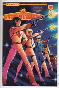 STARBLAZERS #1, NM-, TV show based, Comico 1989  more Indies in store