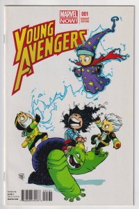 Young Avengers #1 Young Cover (2013) Young Avengers