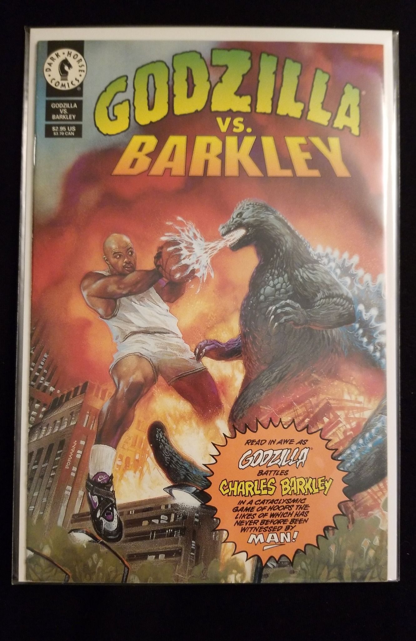 Godzilla vs. Barkley (1993) fn/vf | Comic Books - Modern Age