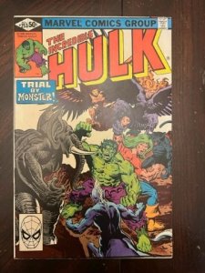 The Incredible Hulk #253 (1980) - VF/NM