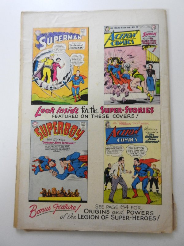 Superman Annual #4  (1962) Fair Condition! Cover Loose!