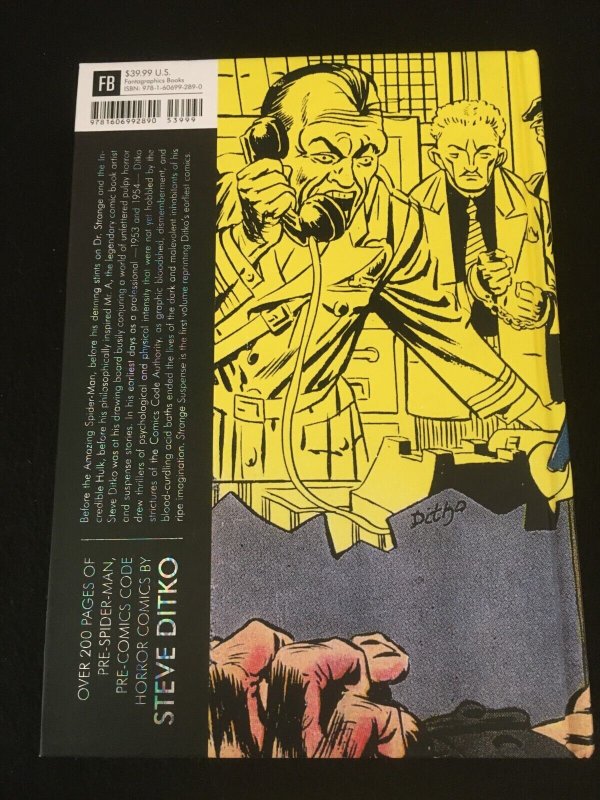 STRANGE SUSPENSE: THE STEVE DITKO ARCHIVES Vol. 1 Fantagraphics Hardcover