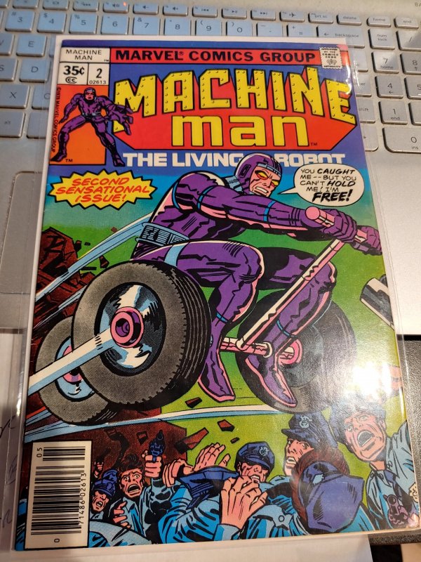 MACHINE MAN #2 HIGH GRADE