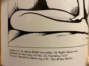 CHERRY COMIC BOOKS issues 4,5,6,7,8,10 (1987) 1st Underground Comics Larry Welz