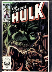 The Incredible Hulk #294 (1984) Hulk