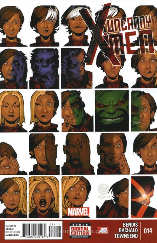 Uncanny X-Men (3rd Series) #14 VG ; Marvel | low grade comic Bendis Bachalo