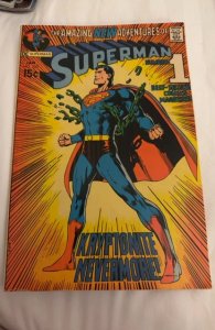 Superman #233 (1971)iconic key Neal adams Superman cover