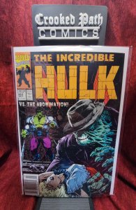 The Incredible Hulk #383 Newsstand Edition (1991)