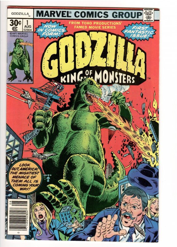 GODZILLA #1 NM 9.4-9.6 ORIGIN,1st APPEARANCE! NETFLIX!