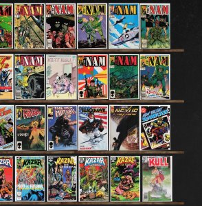 Huge Lot 140+ Comics with The &, Ka Zar The Savage, Nexus & More!