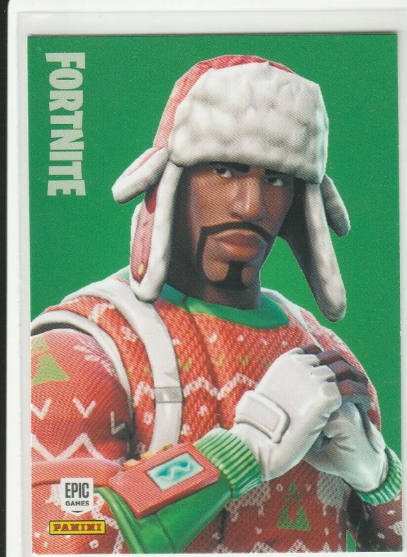 Fortnite Yuletide Ranger 150 Uncommon Outfit Panini 2019 trading card series 1