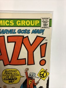 Crazy (1972) # 1 (VF/NM) Stan Lee & Gary Friedrich