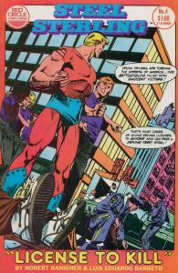 Steel Sterling #4 FN; Red Circle | save on shipping - details inside