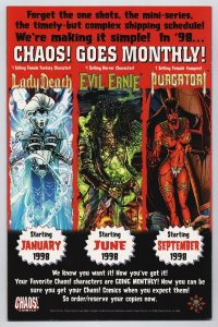 Lady Death #2 Wicked Ways | Signed by Brian Pulido (Chaos, 1998) VF/NM