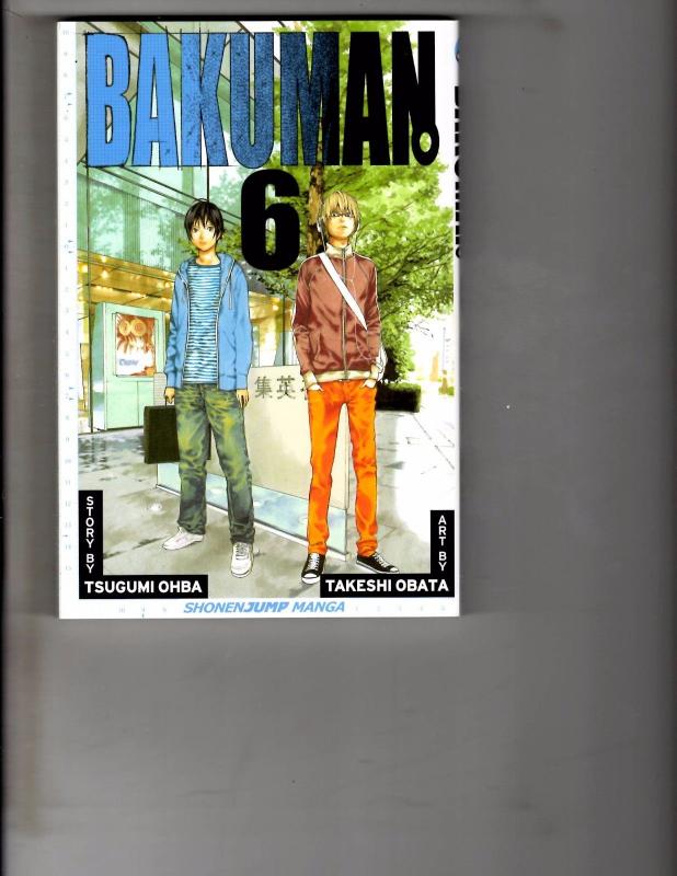 Bakuman Vol 6 TPB Manga Anime Bleach Naruto Dragonball Death Note WR1