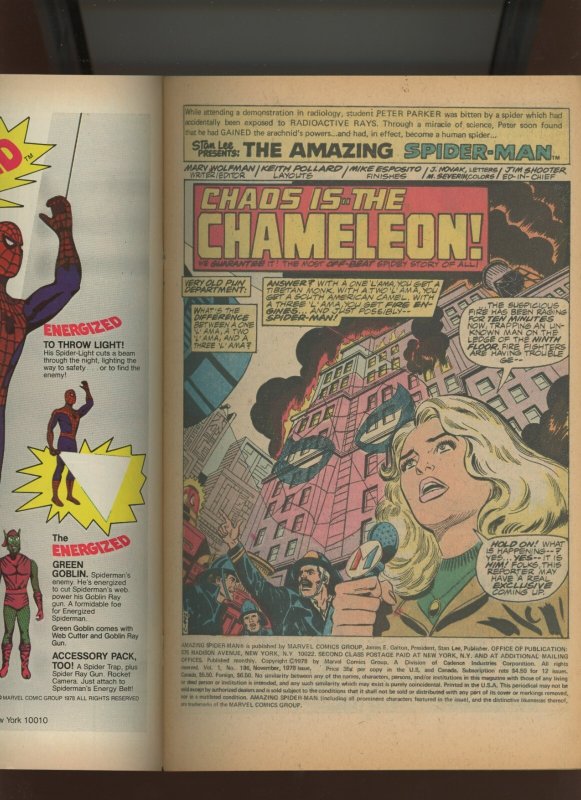 (1978) Amazing Spider-Man #186: BRONZE AGE! WE COMBINE SHIPPING! (7.0/7.5)