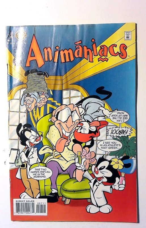Animaniacs #7 (1995) DC Comics 1st Print Comic Book