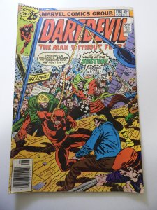 Daredevil #136 (1976) VG- Condition moisture stain bc, rusty staples MVS intact