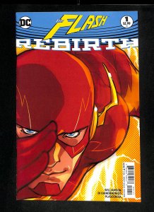Flash Rebirth (2016) #1 1st cameo app. of Godspeed!