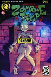 ZOMBIE TRAMP #28 COVER B MENDOZA RISQUE VARIANT (MR)