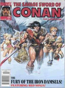 SAVAGE SWORD OF CONAN 179 VFNM SONJA