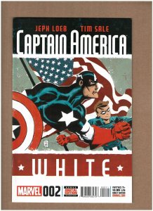 Captain America: White #2 Marvel Comics 2015 Tim Sale & Jeph Loeb NM- 9.2