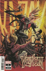 Venom # 4 Variant Cover 2nd Print VF/NM Marvel 2018 Series [G6]