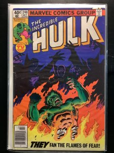The Incredible Hulk #240 Newsstand Edition (1979)